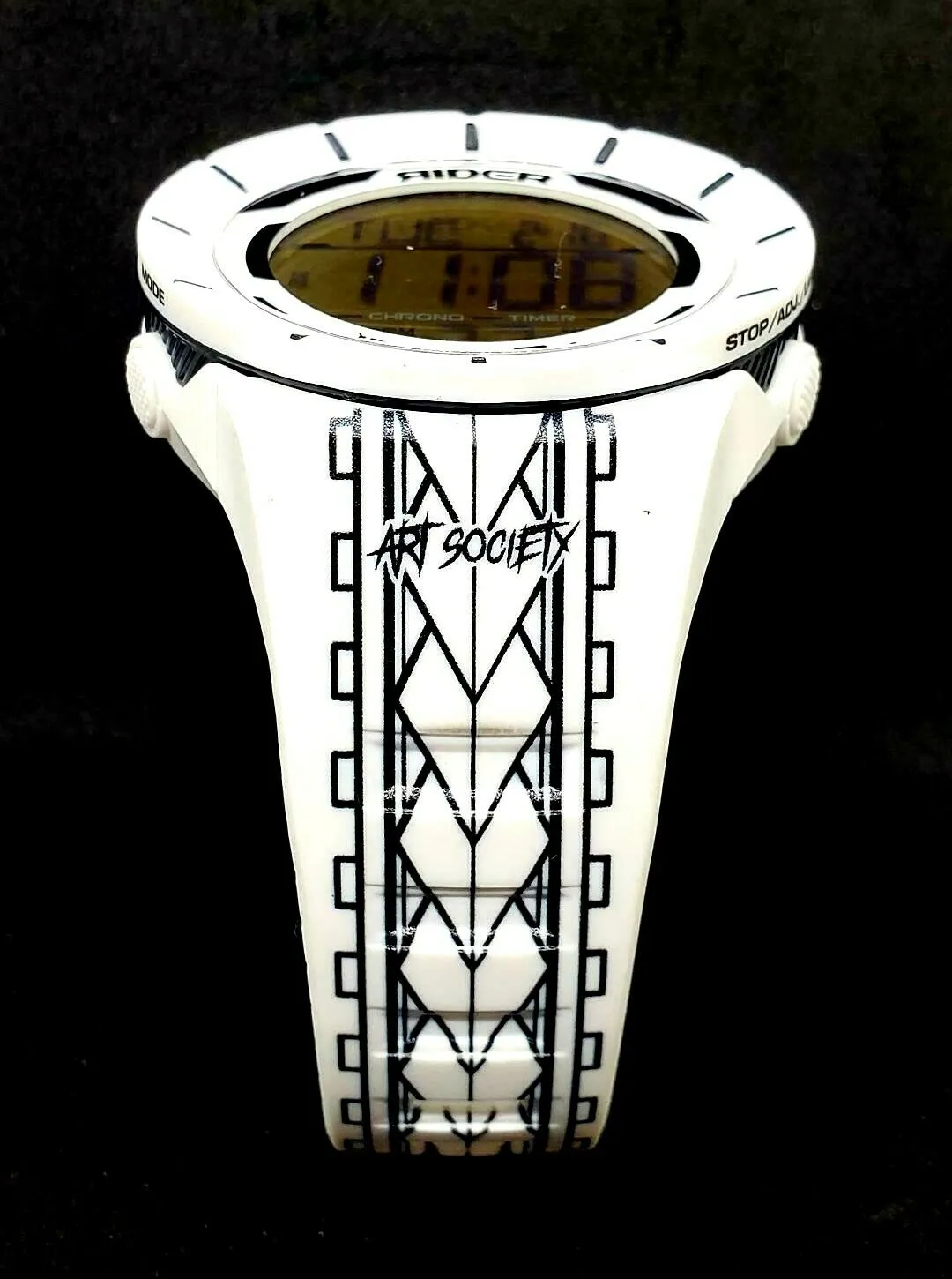 Art Society x Rockwell JACOB HANKS TATTOO WHITE FIT Watch