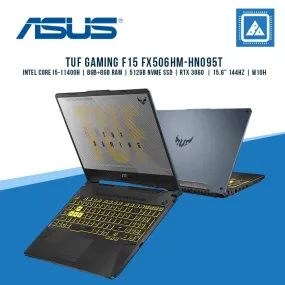 ASUS FX506HM-HN095T I5-11400H/8GB 8GB/512GB NVME/3060 6GB/15.6 144HZ/W10H (GRY)