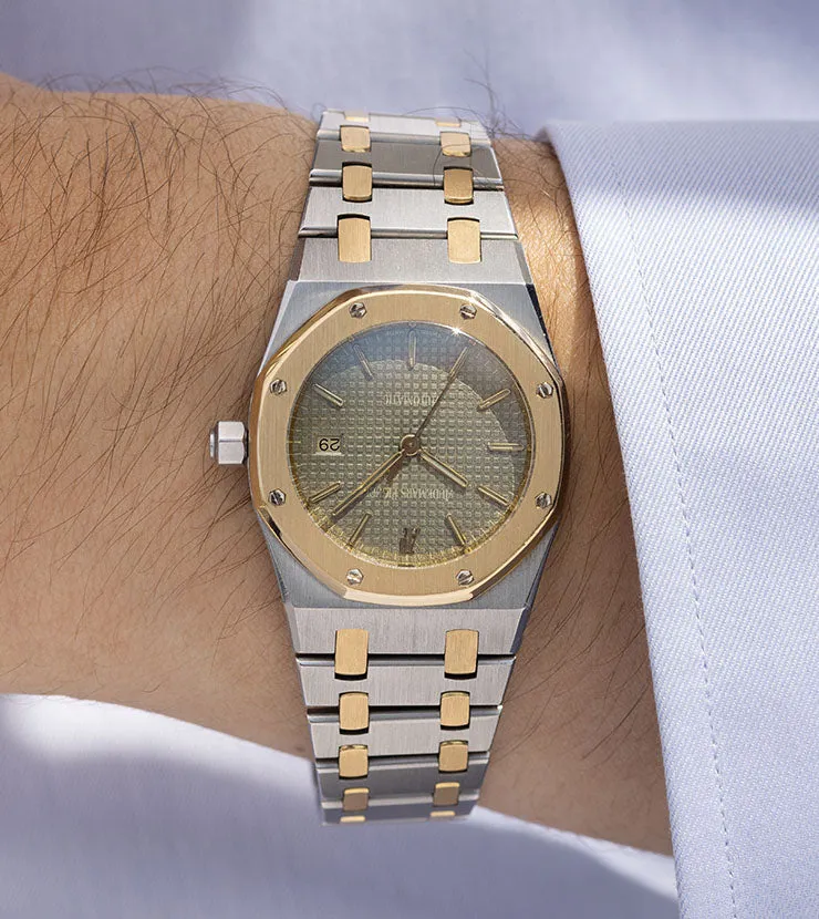 Audemars Piguet Royal Oak 15000SA Steel and Gold Tropical Dial