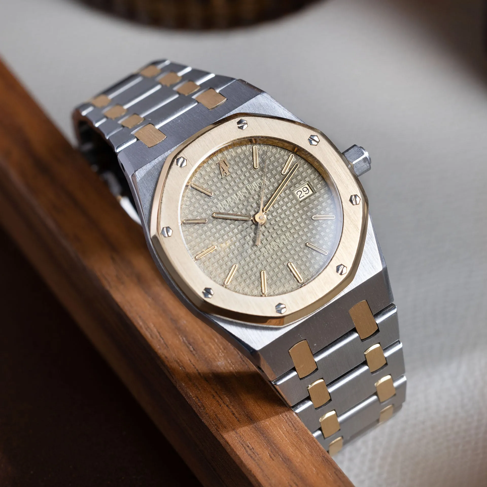 Audemars Piguet Royal Oak 15000SA Steel and Gold Tropical Dial