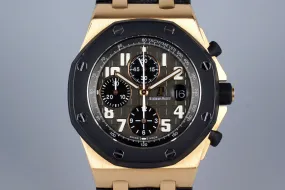 Audemars Piguet Royal Oak Offshore Rose Gold 25940OK with Box and Papers