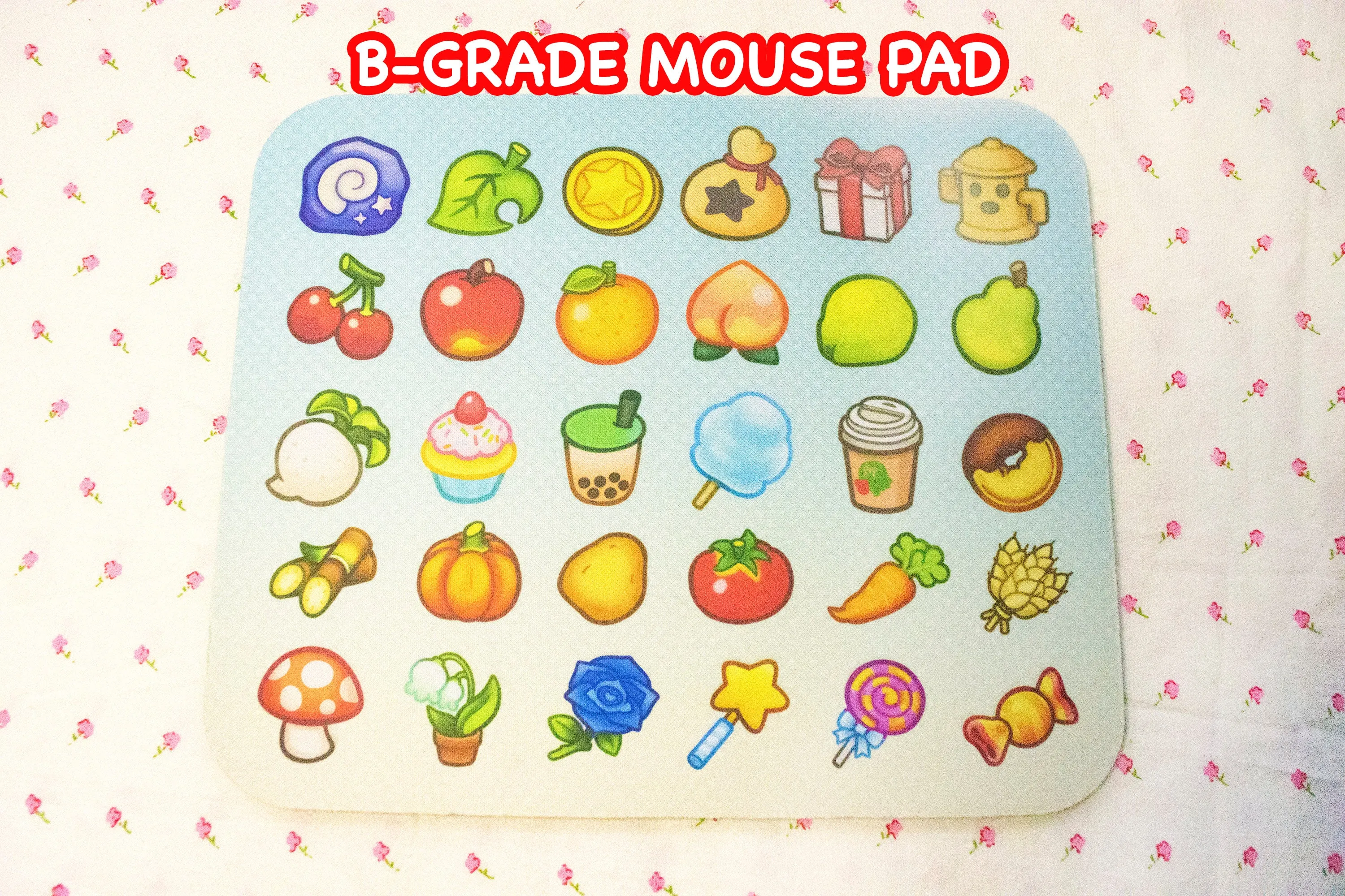 B-GRADE ACNL Items Mouse Pad