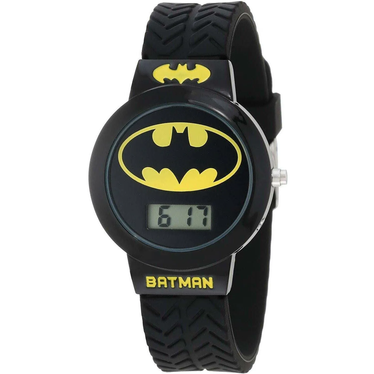 Batman Kids' BAT5041 Batman Watch with Black Rubber Band