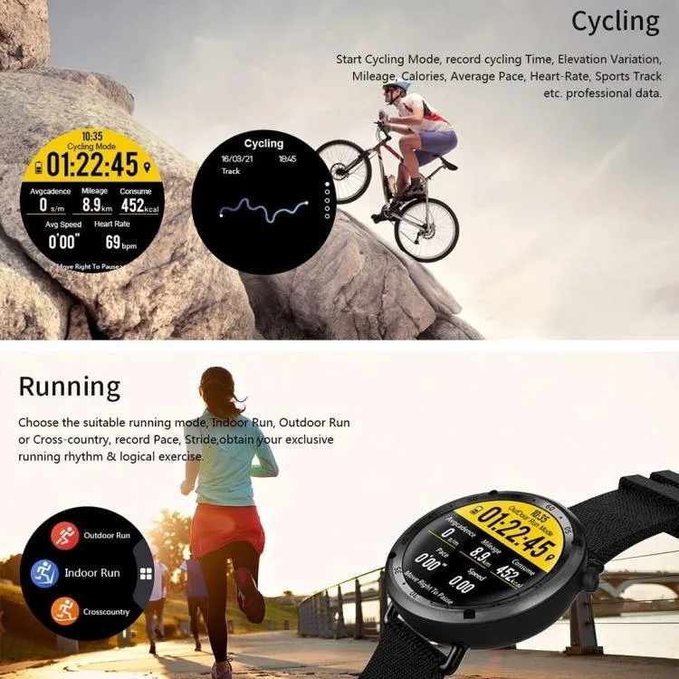 Best Bluetooth Smart Sport Watch ip67 With Health Monitor