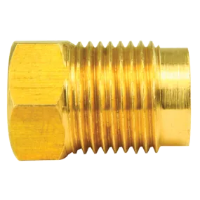 BL BLF-27B AGS Brass Adapter (Female 3/8-24 Inverted to Male 9/16-20 Inverted)