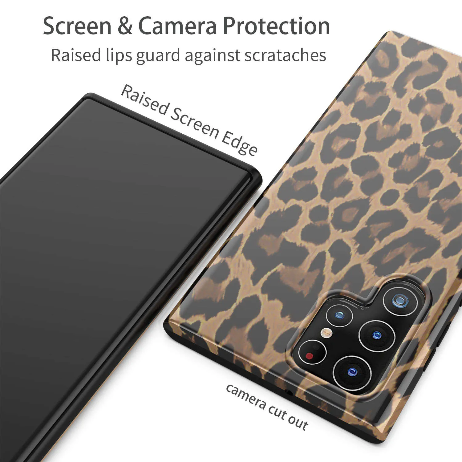 Black Leopard Case For Samsung Galaxy