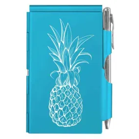 BLUE Pineapple Flip Notes