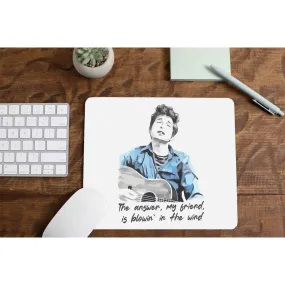 Bob Dylan Mousepad - Blowin' In The Wind