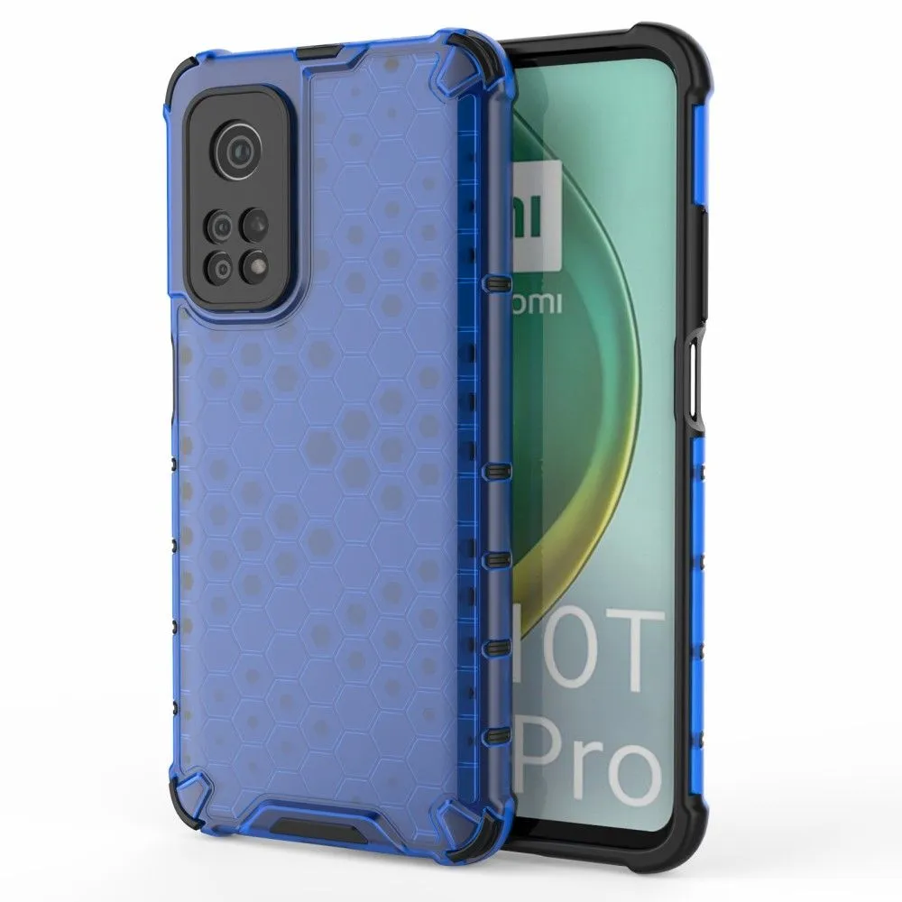 Bofink Honeycomb Xiaomi 11T / 11T Pro case - Blue