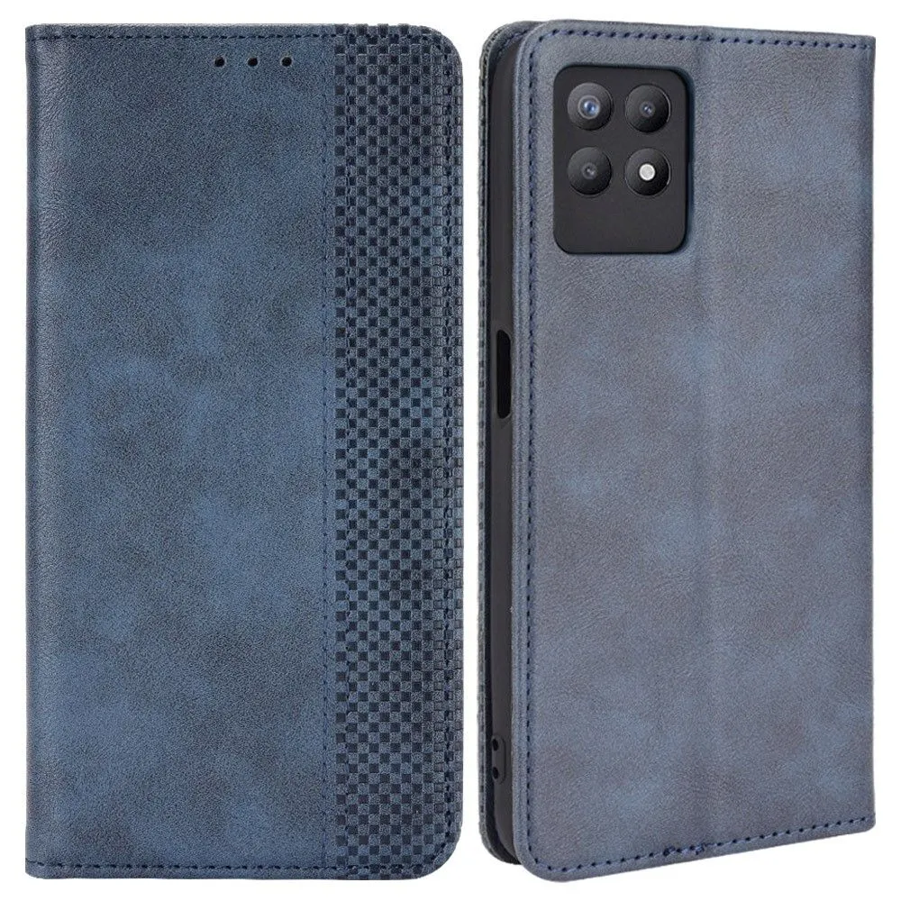 Bofink Vintage Realme 8i leather case - Blue