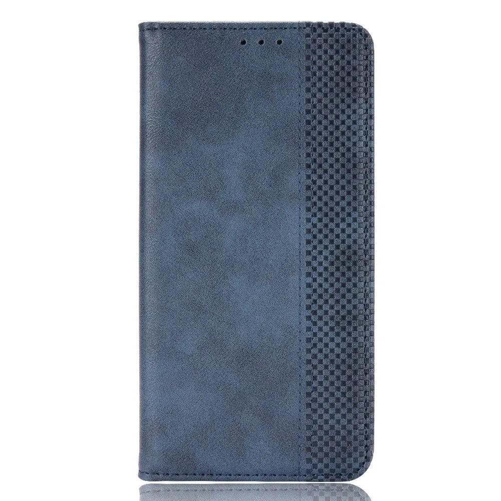 Bofink Vintage Realme 8i leather case - Blue