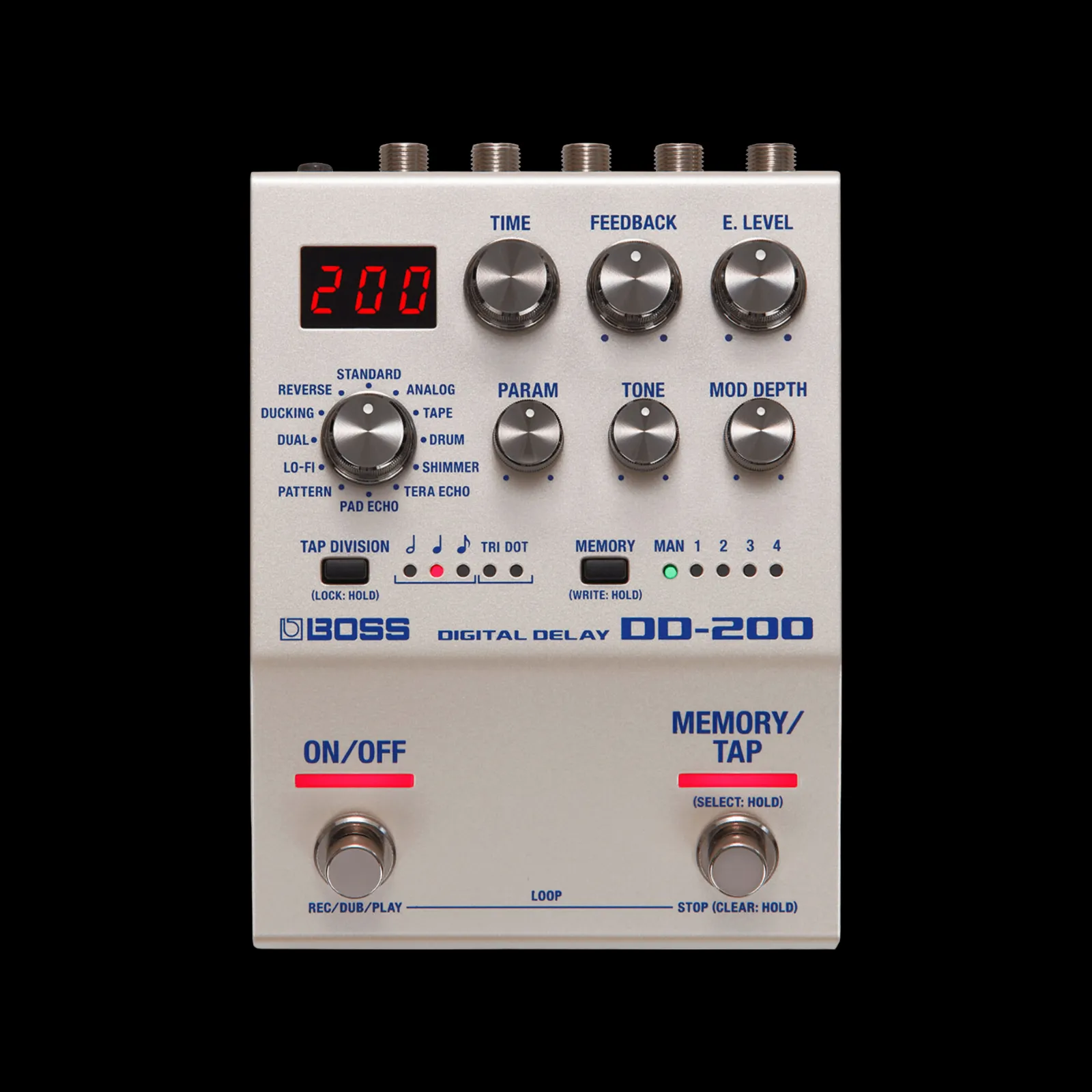 Boss DD-200 Digital Delay Pedal