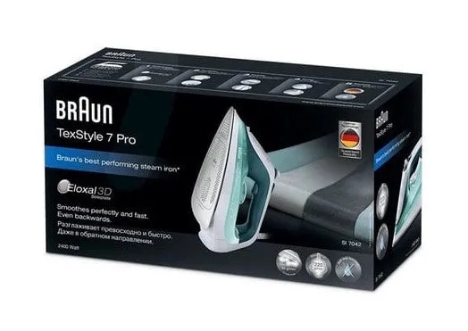 BRAUN Iron 2400 Watt Grey, 3 Speeds