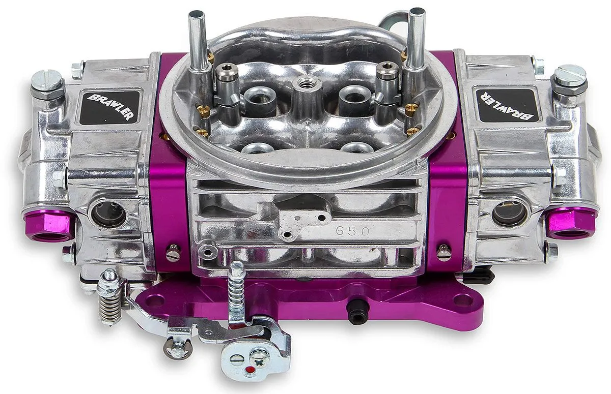 Brawler 650cfm Race Carburettor, Mechanical Secondaries Q-BR-67199