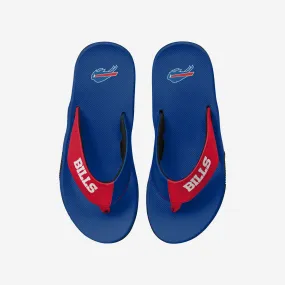 Buffalo Bills Team Color Contour Flip Flop