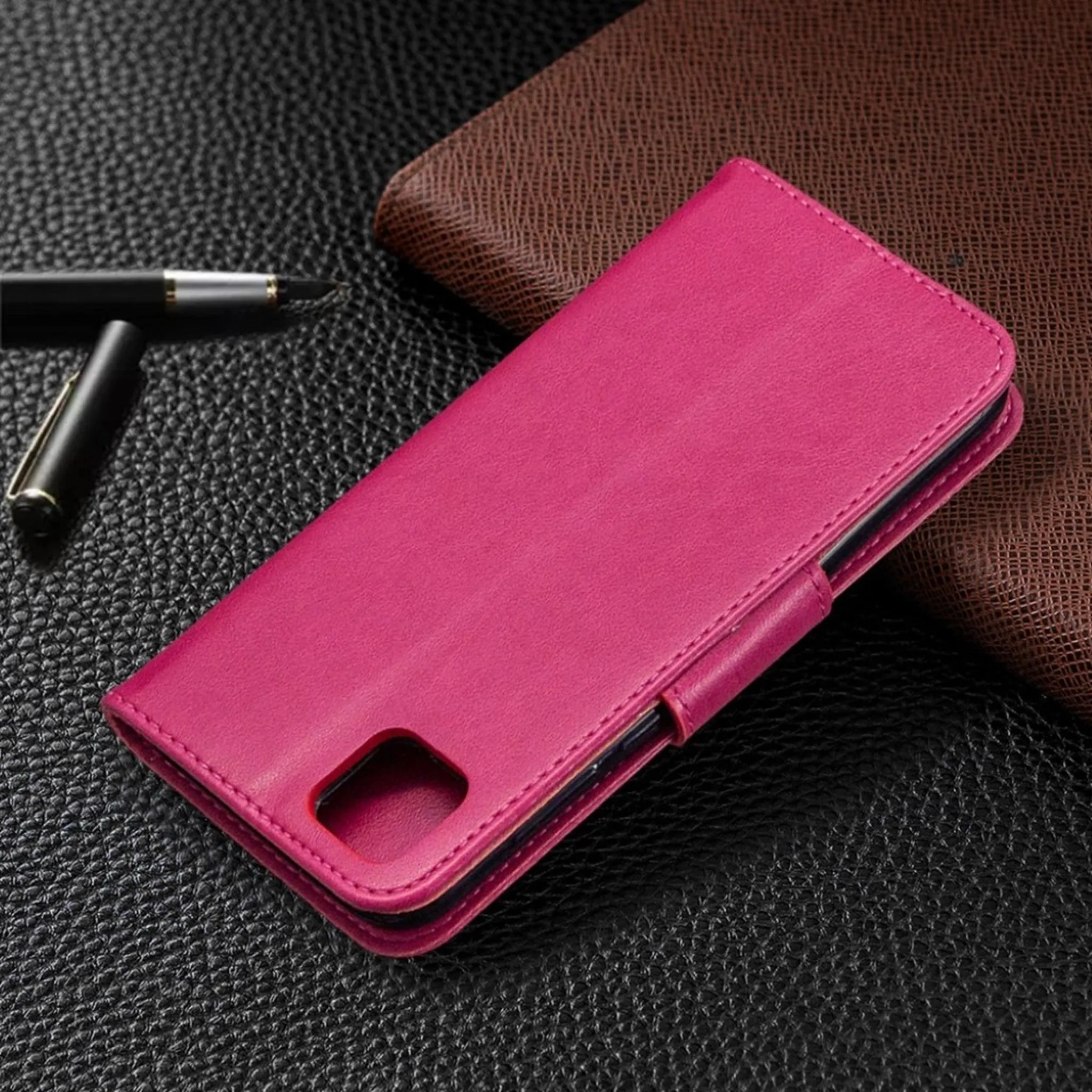 Butterfly Huawei Y5p / Honor 9S flip case - Rose