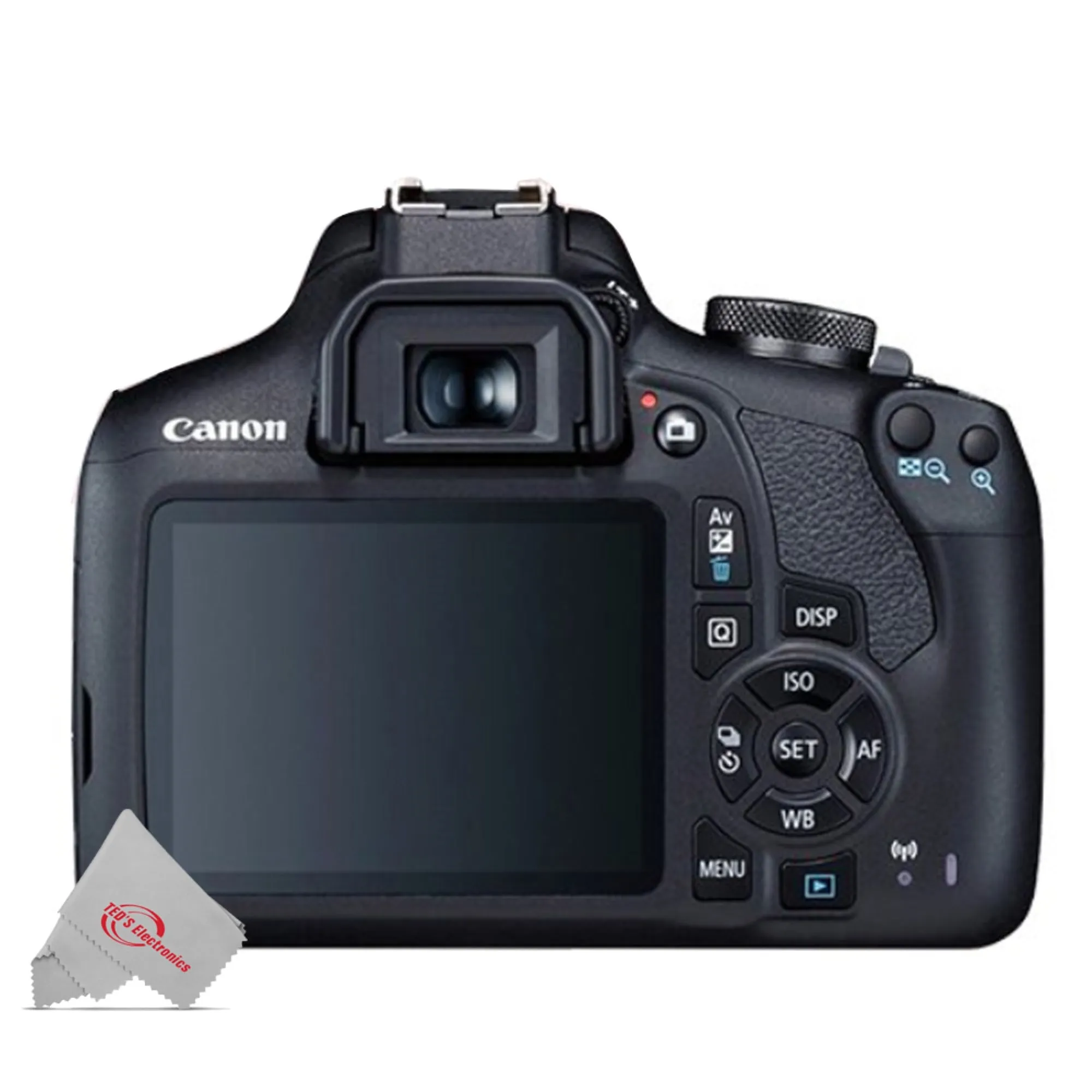 Canon EOS Rebel T7 DSLR Camera with EF-S 18-55mm f/3.5-5.6 IS II Lens, Memory Cards, Filters, Battery, Bag & More