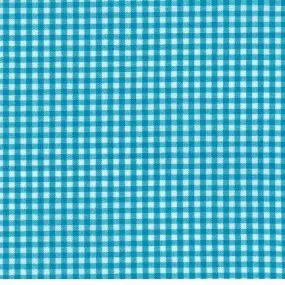 Carolina Gingham, 1/8" in Turquoise