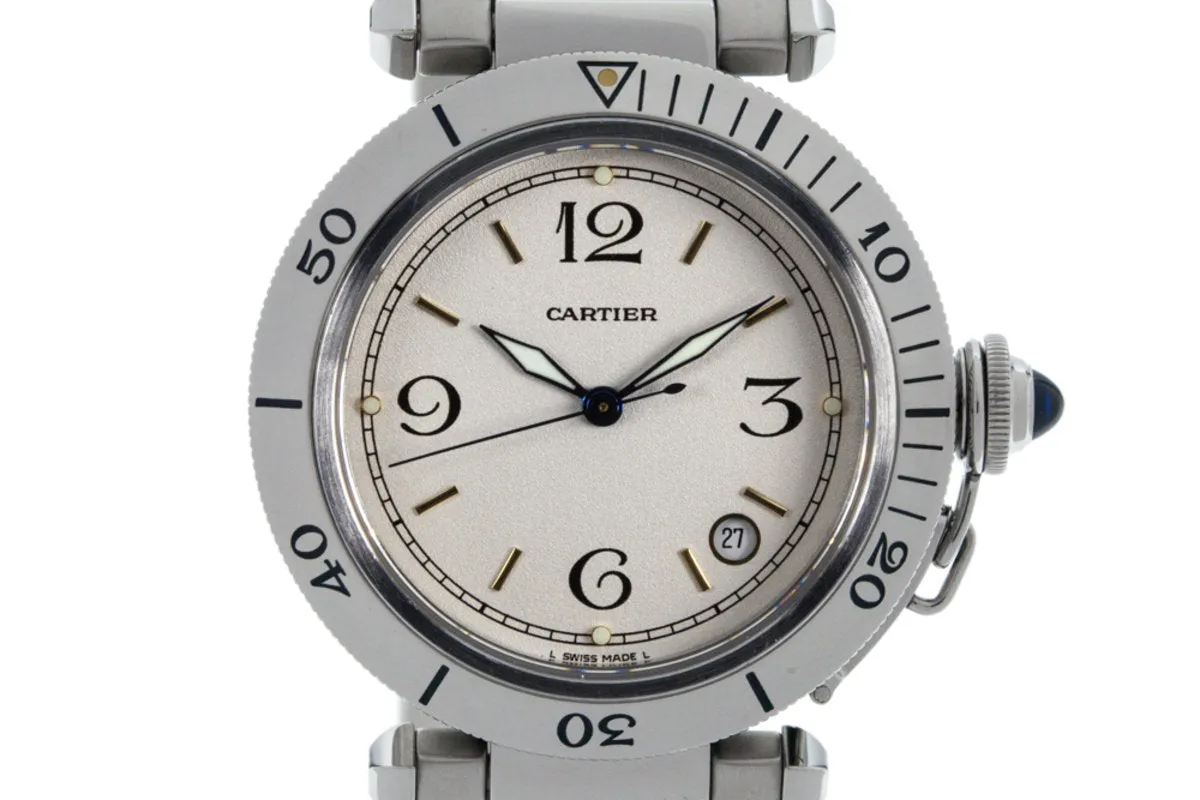 Cartier Pasha "38" with White Dial