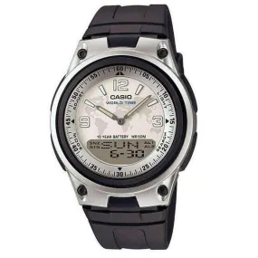 Casio AW-80-7A2 Black Resin Watch for Men and Women