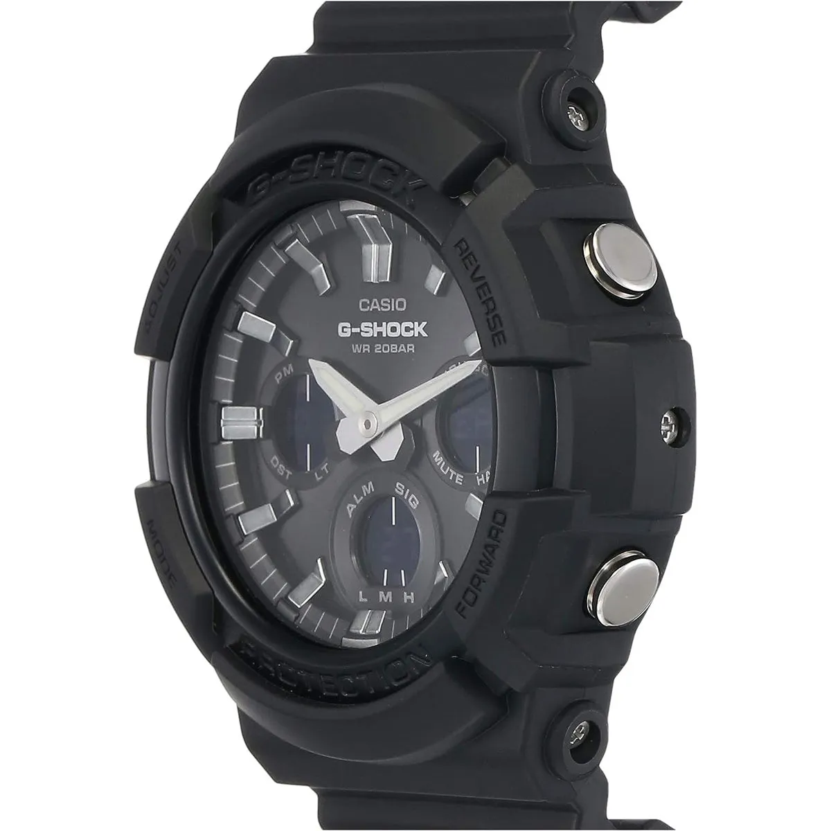 CASIO G-SHOCK Black Analog-Digital Quartz Men's Watch GAS-100B-1ADR