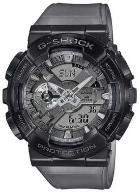 Casio G-shock GM-110MF-1A Digital Analog Rubber Strap Watch