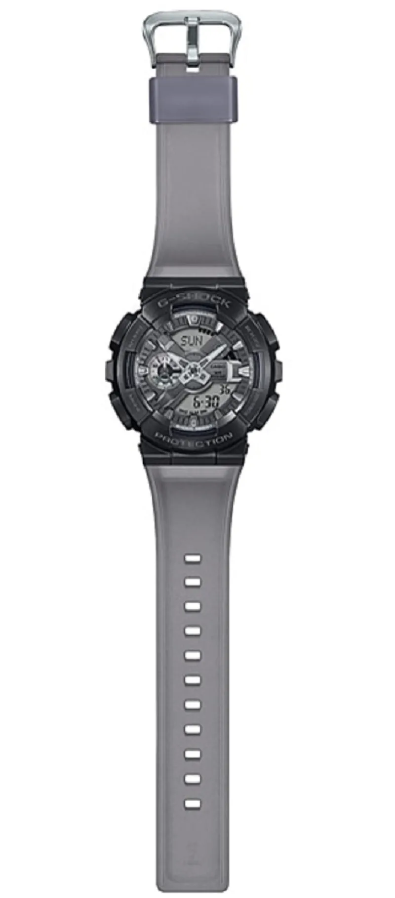 Casio G-shock GM-110MF-1A Digital Analog Rubber Strap Watch