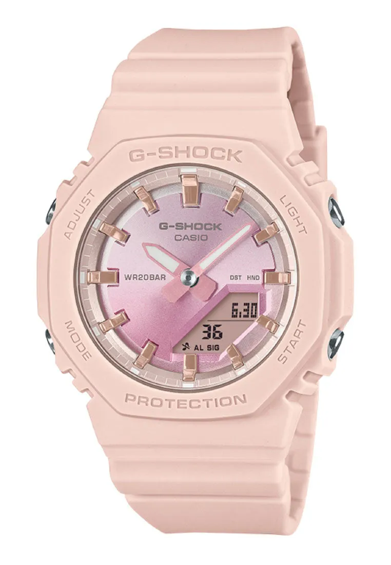 Casio G-shock GMA-P2100SG-4A Digital Analog Rubber Strap Watch for Women