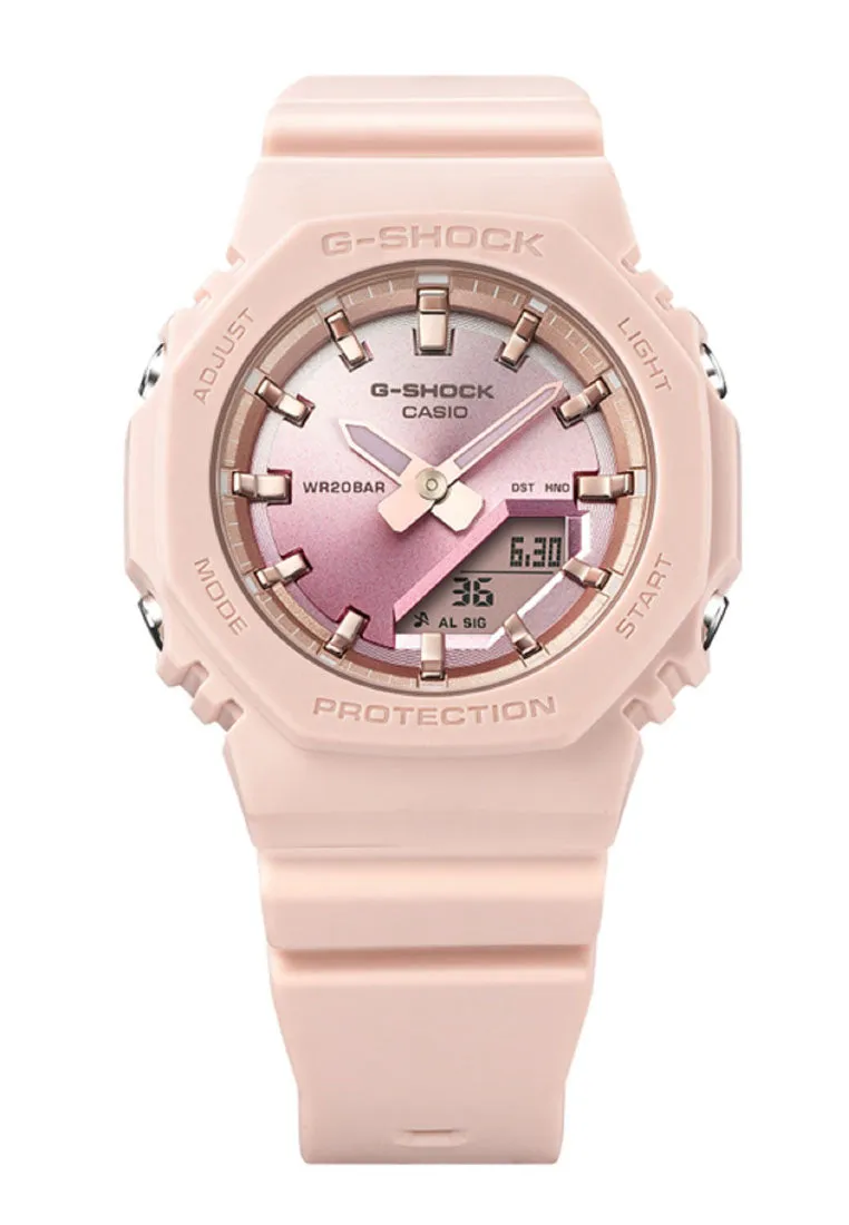 Casio G-shock GMA-P2100SG-4A Digital Analog Rubber Strap Watch for Women