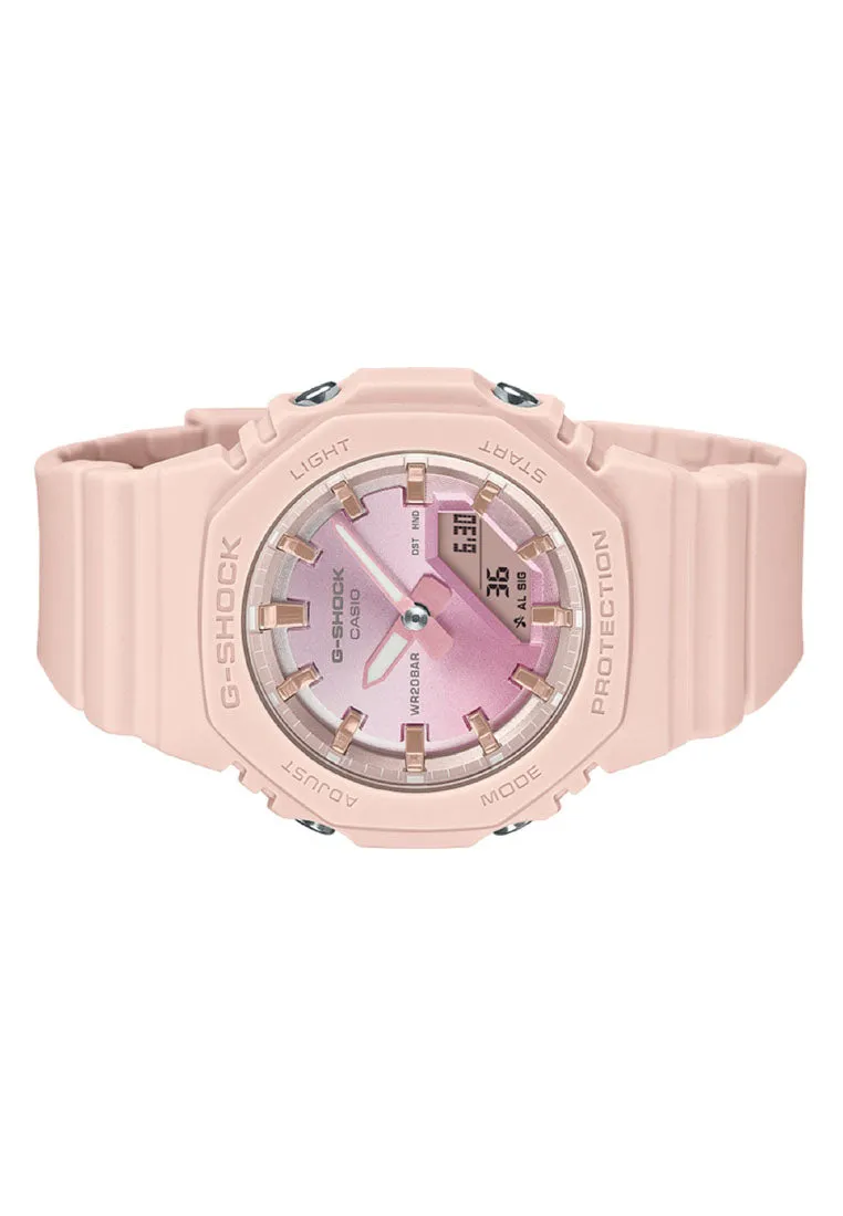 Casio G-shock GMA-P2100SG-4A Digital Analog Rubber Strap Watch for Women