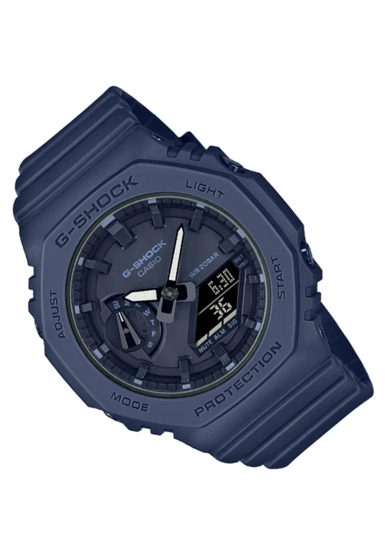 Casio G-shock GMA-S2100BA-2A1 Digital Analog Rubber Strap Watch for Men