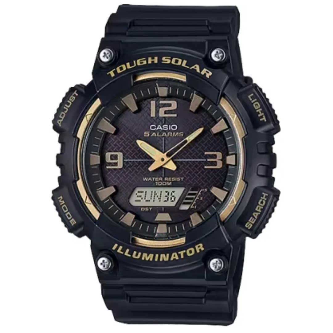 CASIO Men Analog-Digital Combination solar Watch AQ-S810W-1A3VDF