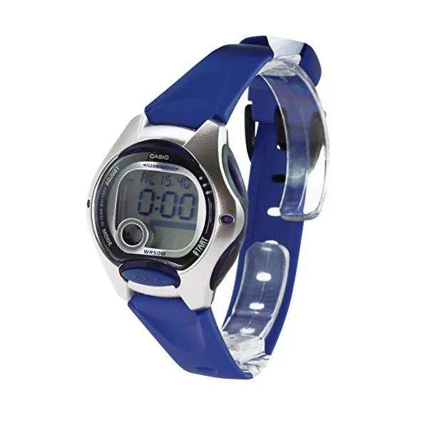 Casio Standard LW-200-2A Blue Resin Strap Watch for Women