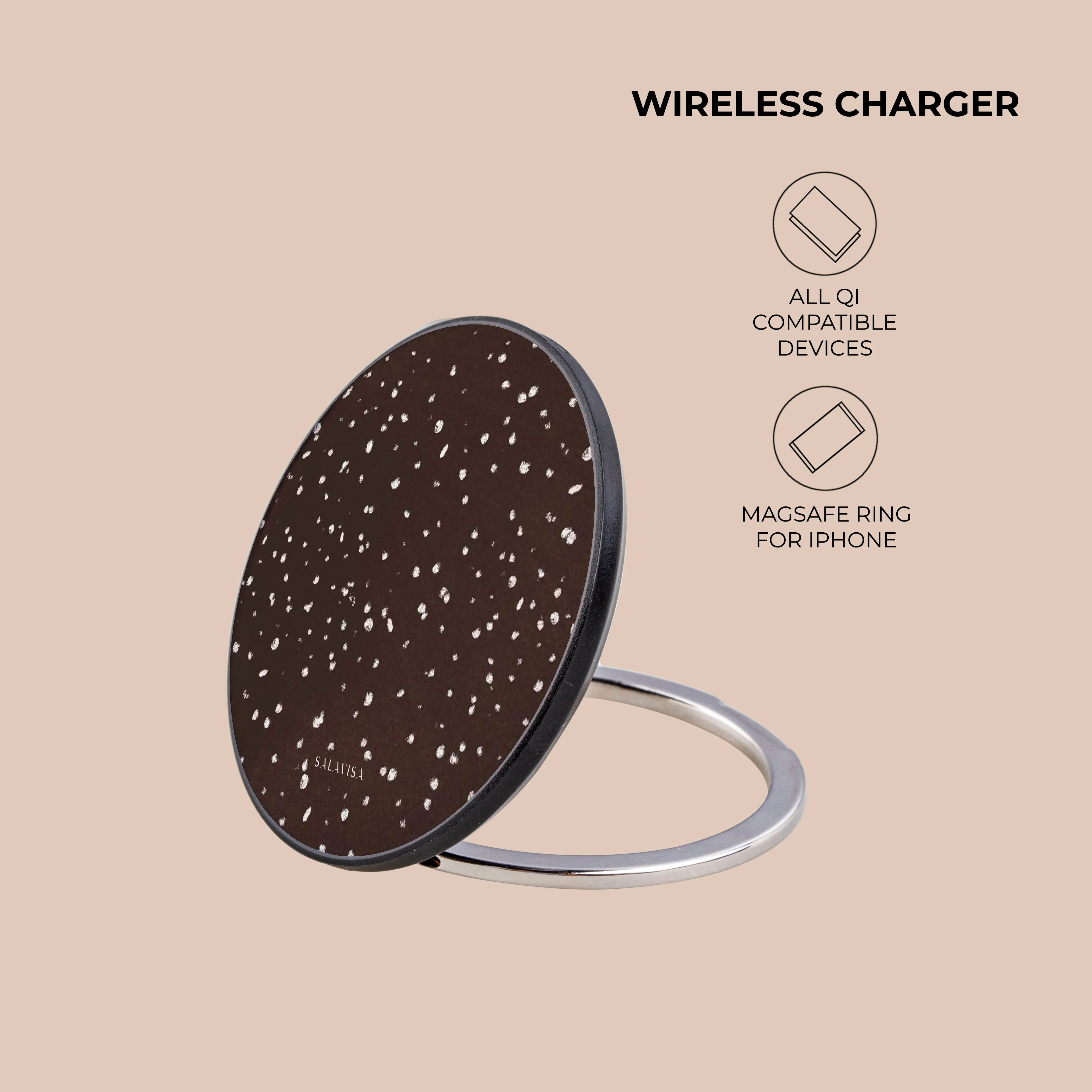 Chocolate Dots Wireless Charger