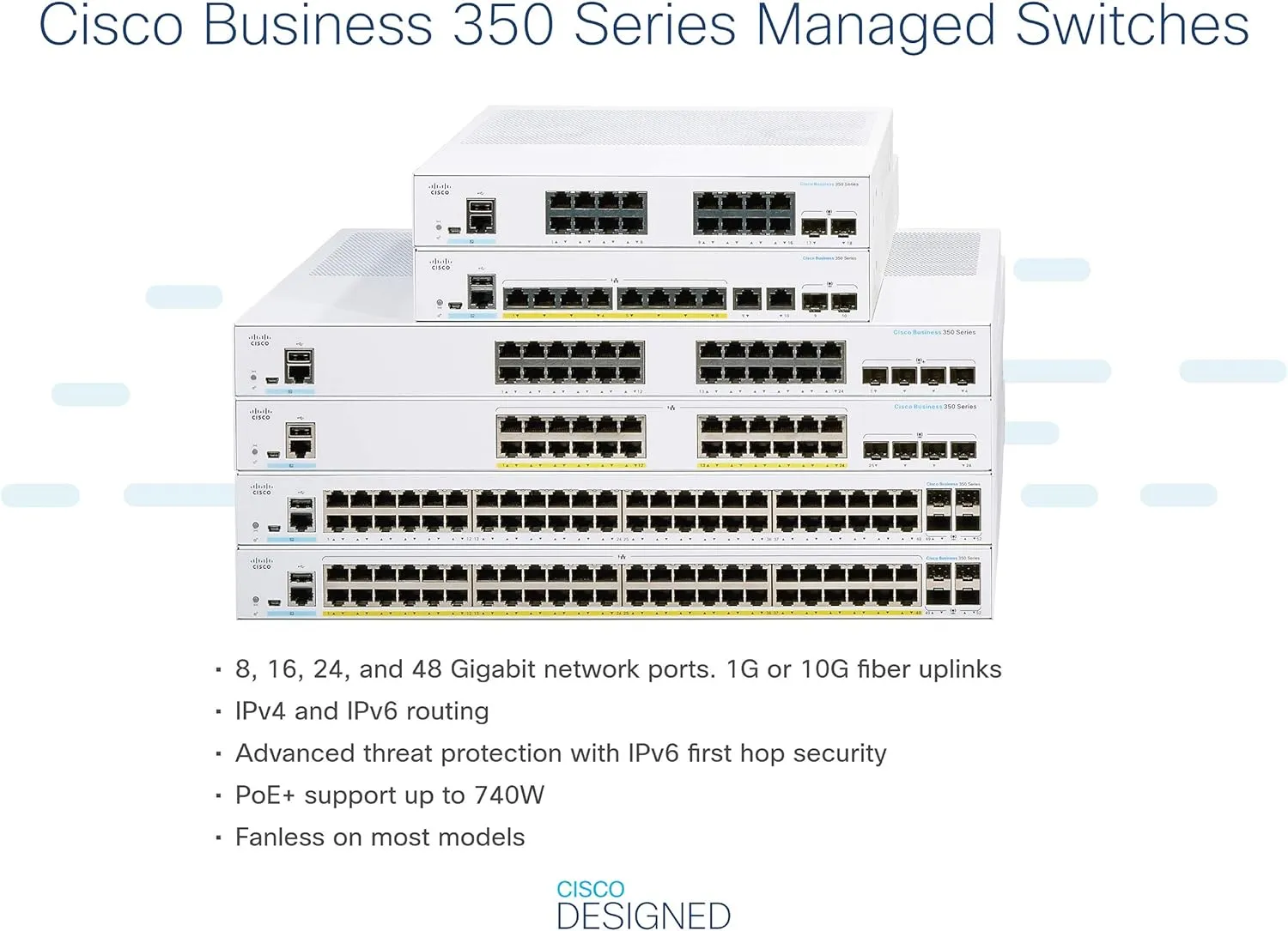 Cisco Business CBS350 16-Port Gigabit   2-Port Gigabit SFP Uplink Managed 交換機 (CBS350-16T-2G-UK / NE-3516T2G) 有限終生保用