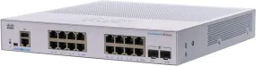 Cisco Business CBS350 16-Port Gigabit   2-Port Gigabit SFP Uplink Managed 交換機 (CBS350-16T-2G-UK / NE-3516T2G) 有限終生保用