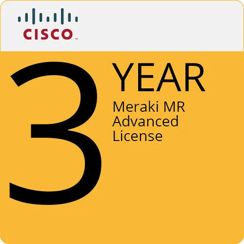 Cisco MR57 802.11ax 4 x 4:4 MU-MIMO Dual-Band Access Point Kit with 3-Year Advanced License and Support