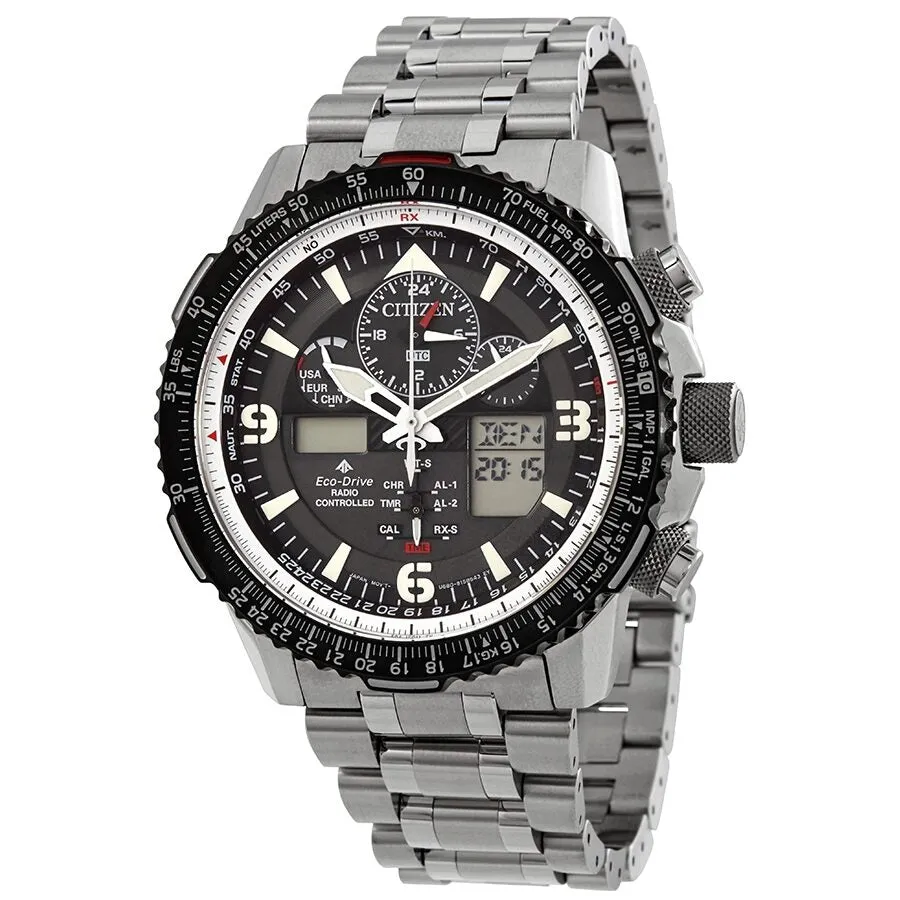 Citizen Promaster Skyhawk A-T Eco-Drive Stainless Steel Men's Watch JY8070-54E