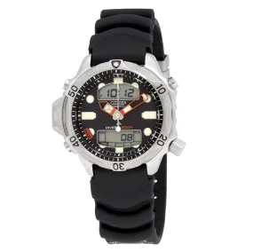 CitizenAqualand Diver Depth Meter Promaster Black Dial Men's Watch JP1010-00E