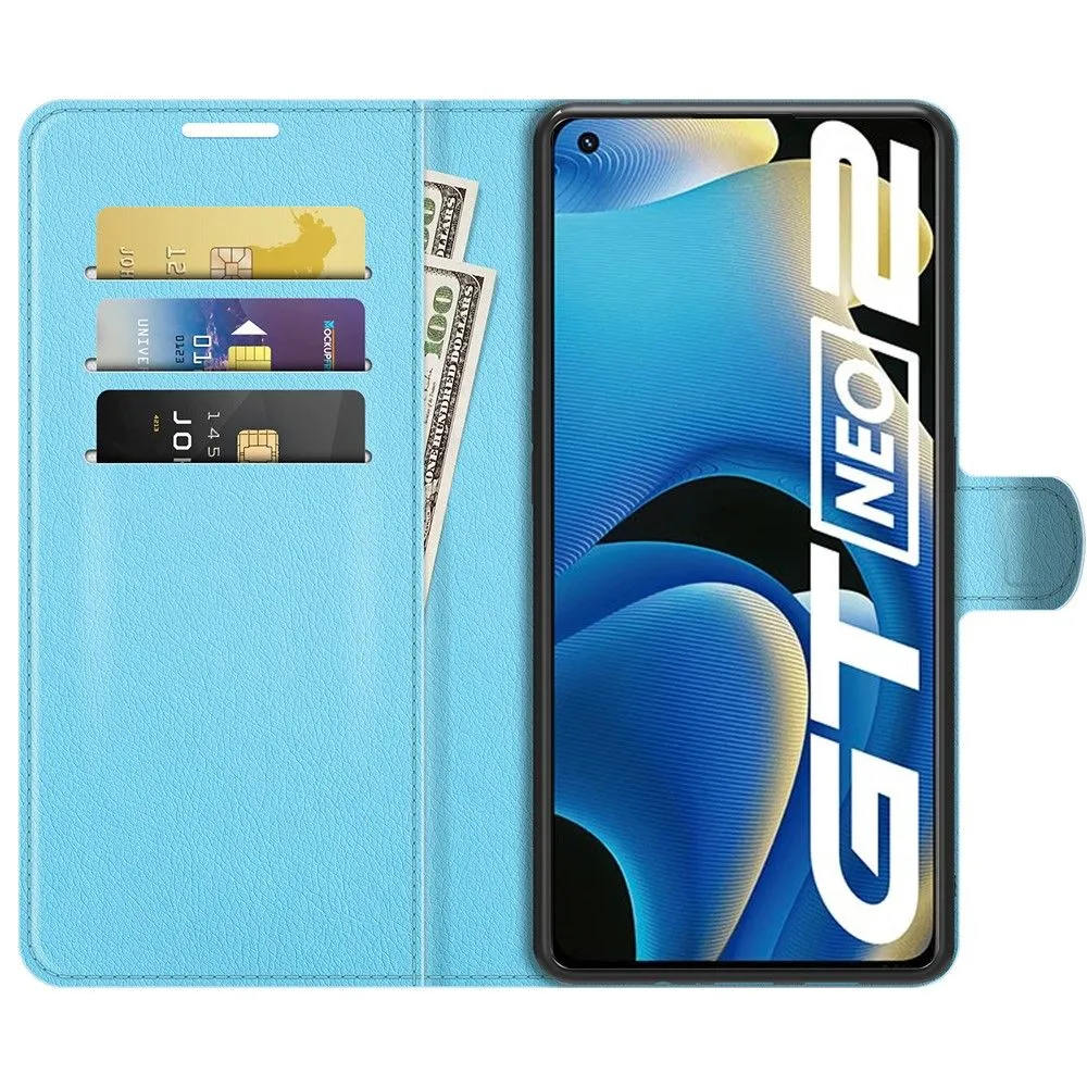 Classic Realme GT2 / GT Neo2 flip case - Blue