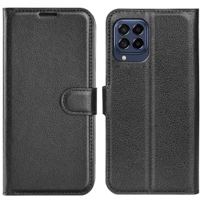 Classic Samsung Galaxy M33 5G flip case - Black