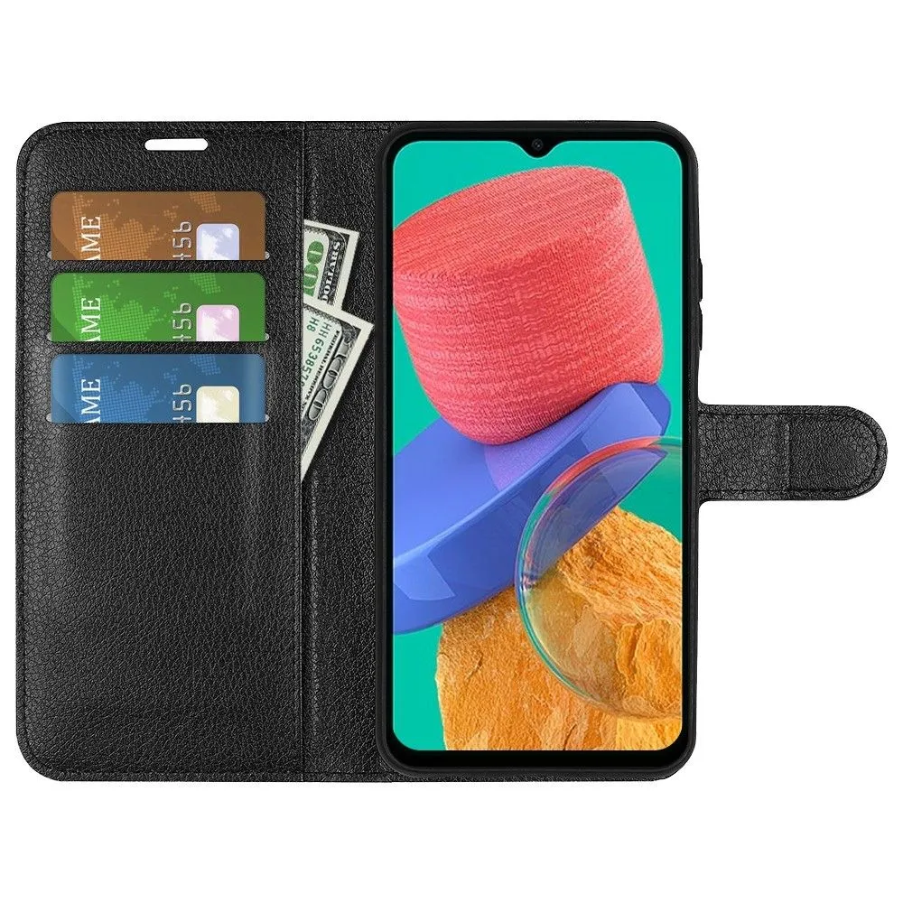 Classic Samsung Galaxy M33 5G flip case - Black