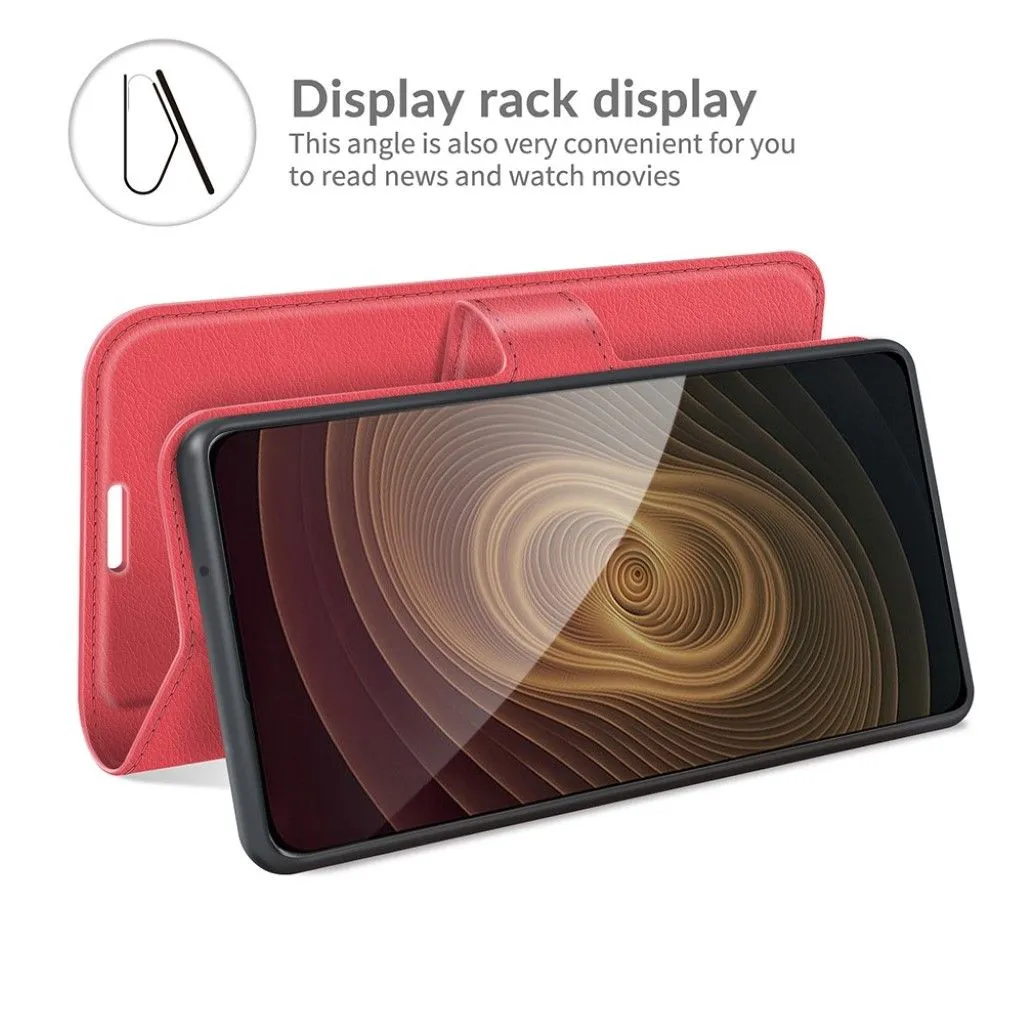 Classic ZTE Axon 20 5G / Axon 20 4G flip case - Red