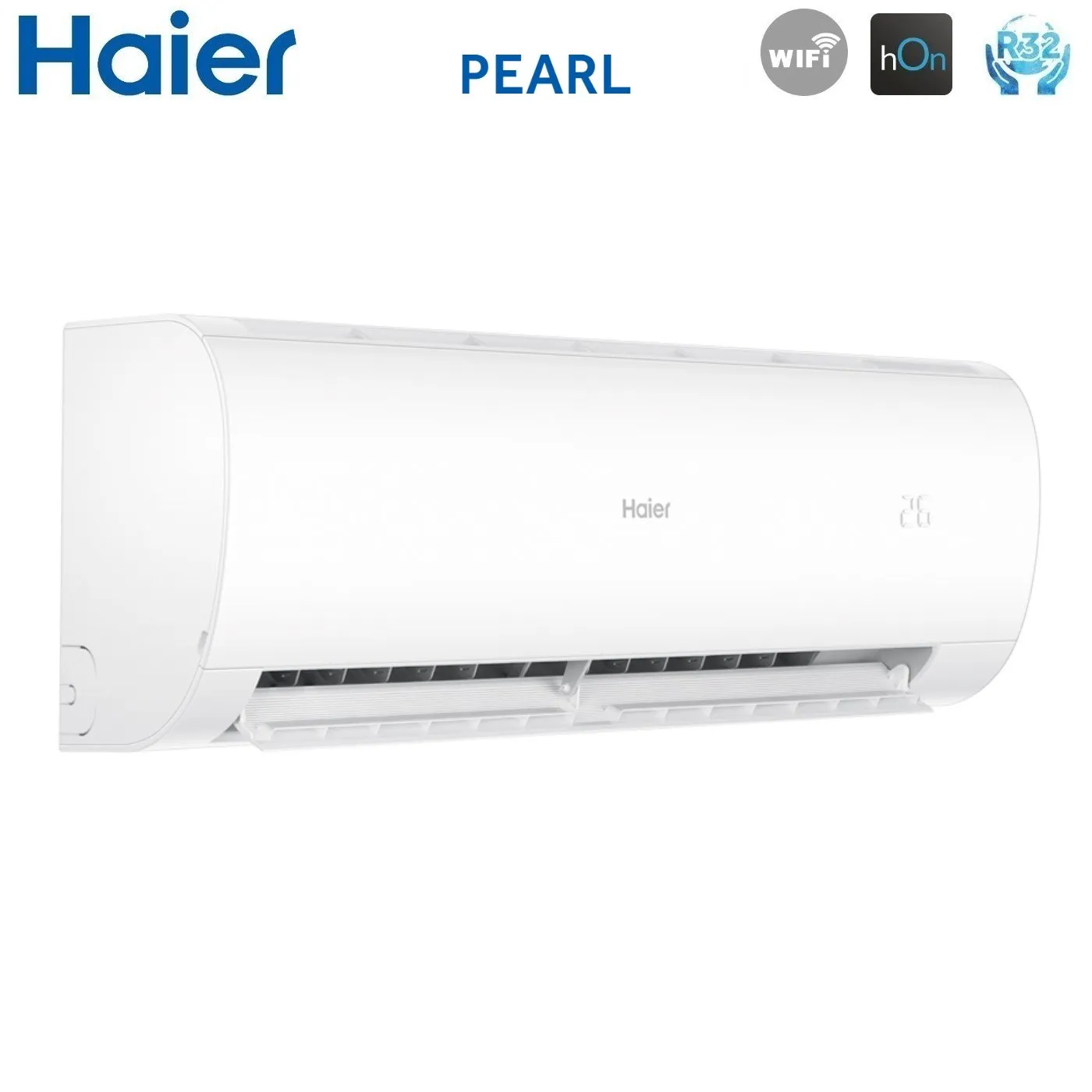 Climatizzatore Condizionatore Haier Quadri Split Inverter serie PEARL 7 7 7 7 con 4U75S2SR5FA R-32 Wi-Fi Integrato 7000 7000 7000 7000