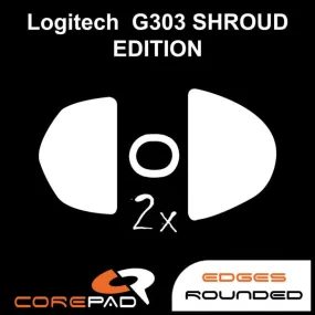 Corepad Skatez Mouse Feet for Logitech G303 Shroud Edition