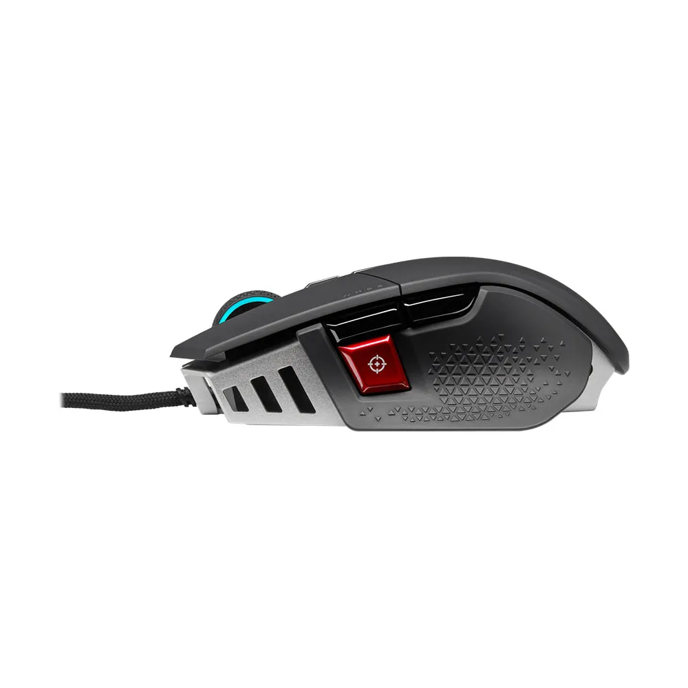 CORSAIR M65 Ultra iCUE RGB Tunable Wired Optical Gaming Mouse with 26000 DPI Markmans Optical Sensor, 8 Programmable Buttons, 8000Hz Hyper Polling and Axon Hyper-Processing Technology | CH-9309411-AP2