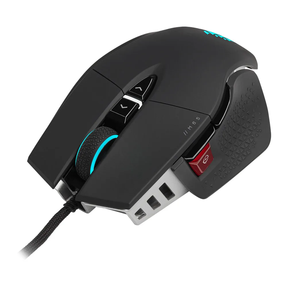 CORSAIR M65 Ultra iCUE RGB Tunable Wired Optical Gaming Mouse with 26000 DPI Markmans Optical Sensor, 8 Programmable Buttons, 8000Hz Hyper Polling and Axon Hyper-Processing Technology | CH-9309411-AP2