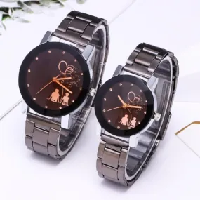 Couple Metal Watch For Men