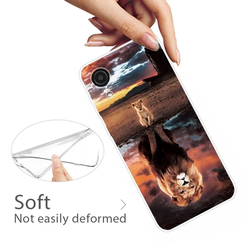 Deco Samsung Galaxy A03 Core case - Lion