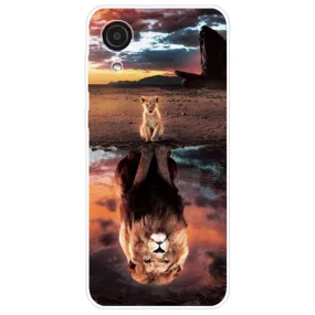 Deco Samsung Galaxy A03 Core case - Lion